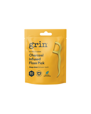 Grin Ultra Clean Adults Floss Picks 80pk Bag Bundle x3